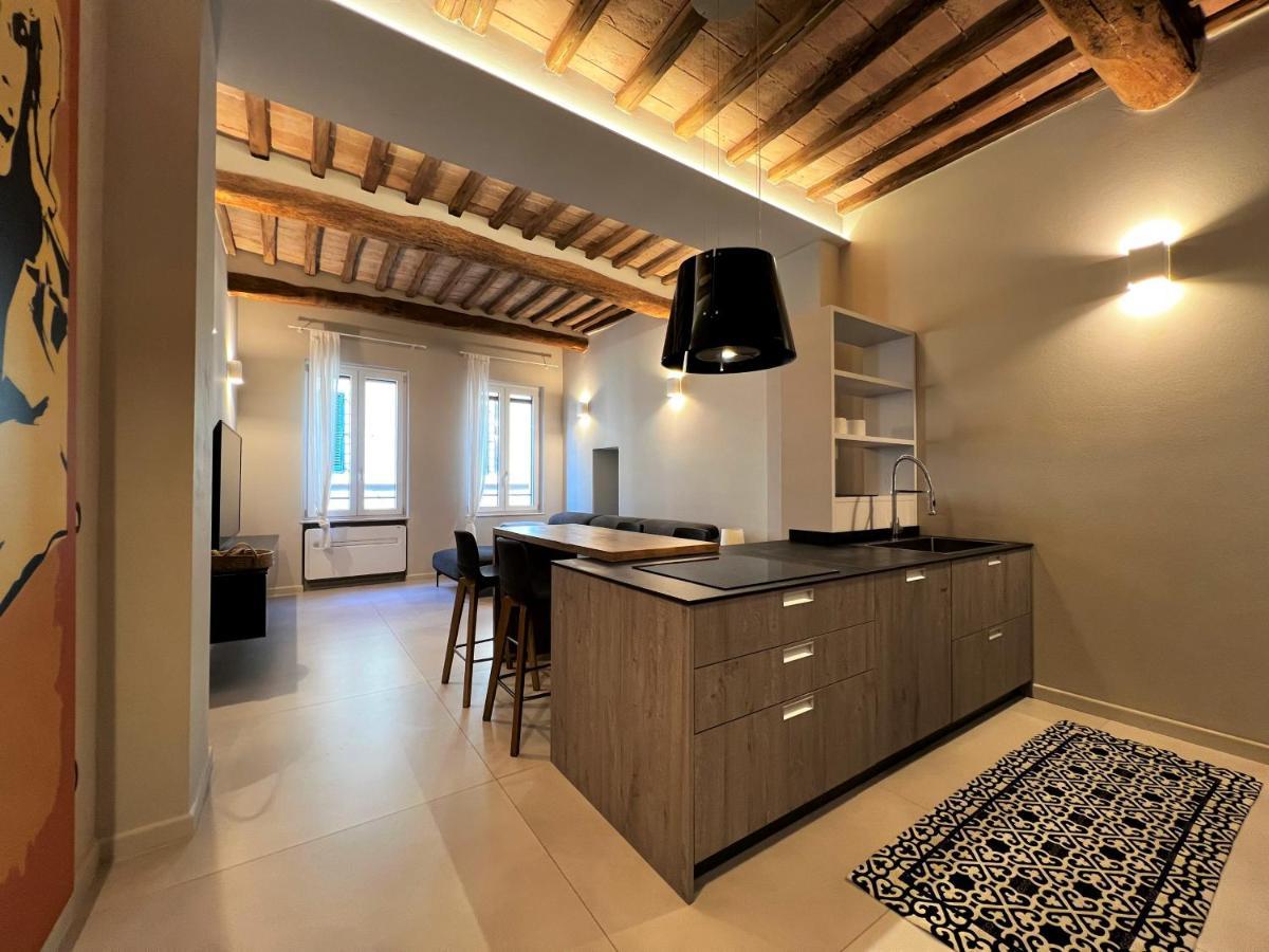 Ferienwohnung Via Roma 41-Dentro Le Mura Siena Exterior foto